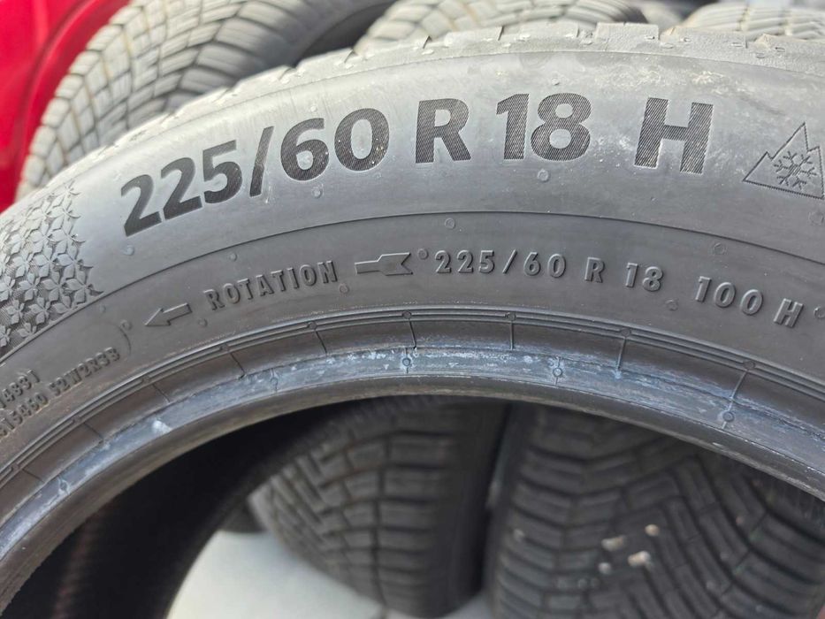 4бр. 225/60 R18 всесезонни CONTINENTAL - 7.5 mm 2025г.
