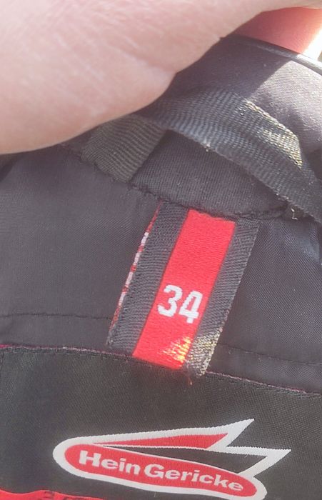 Geaca moto piele HEIN GERICKE, dama marimea 34 sau XS