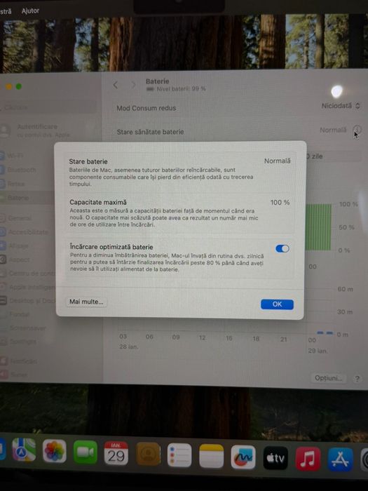 Macbook Air 13 Inch / Procesor M4 / 16 cu 256 GB / 10 Cicluri / NOU