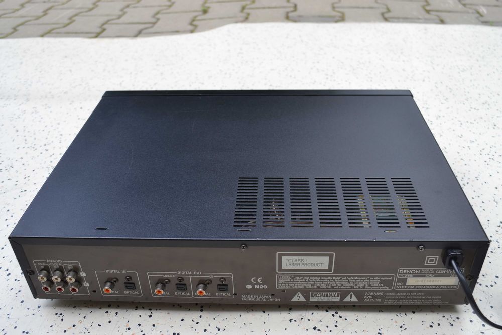 Cd Recorder Denon CDR W 1500