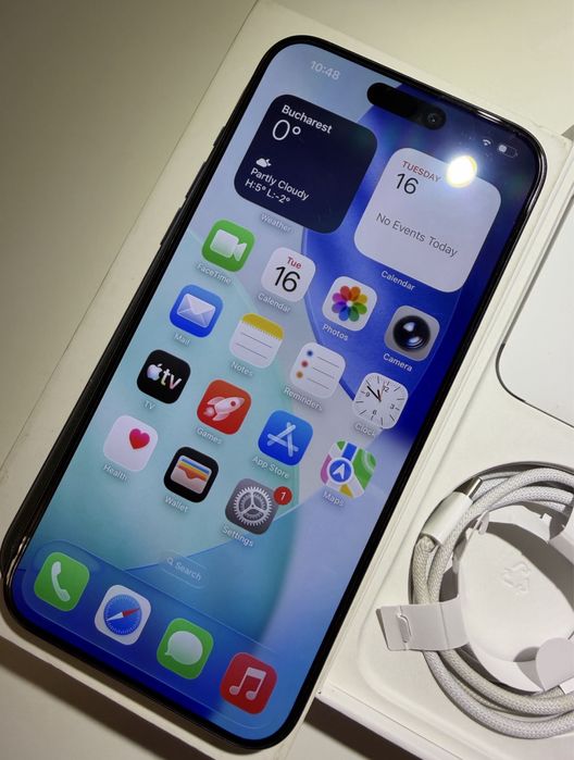 iPhone 15 PRO MAX • 256 GB • 96% Bateria