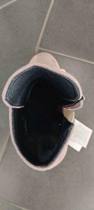 Нови дамски боти от бежов  еко велур-за  елегантна визия.36,38,39,40.