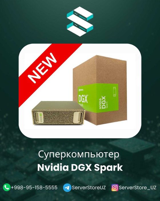 Суперкомпютер - NVIDIA DGX Spark  LLM AI