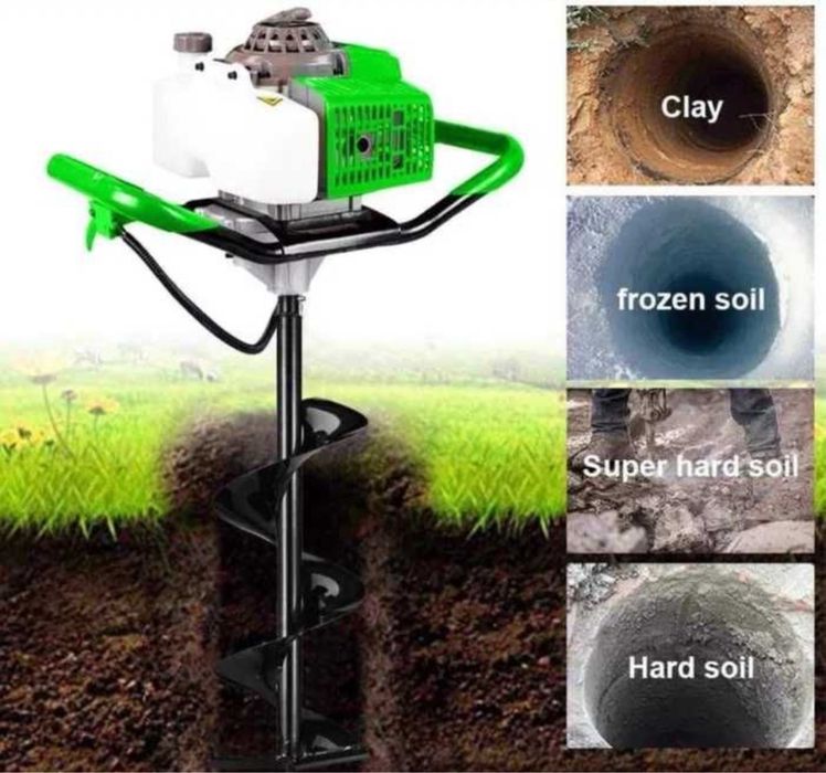 Свредла за моторен бензинов свредел за дупки 100, 120,150, 200 и 250мм