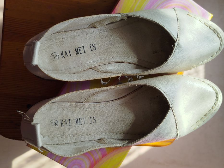 Балетки натуральная кожа