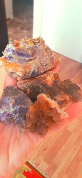 Лот 4 бр. аметисти