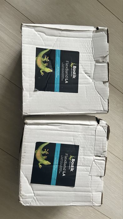 Bostik FlexBand LA – Хидроизолационна лента ~50 м х 2 бр., НОВИ