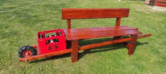 Bancă grădină tip roabă