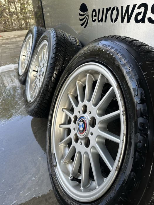 Jante BMW R16 OEM cu cauciucuri de iarna
