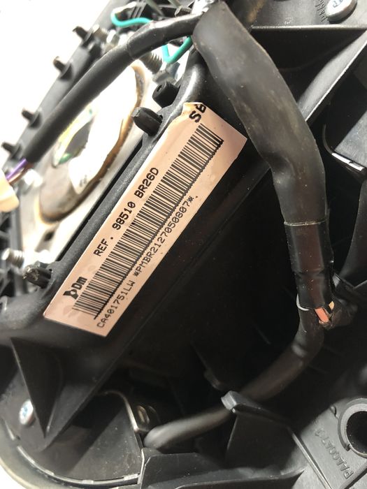 airbag volan nissan qashqai 2007