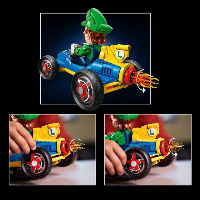 Lego 72050 Mario Kart - Luigi и Mach 8 , Lego Mario ,