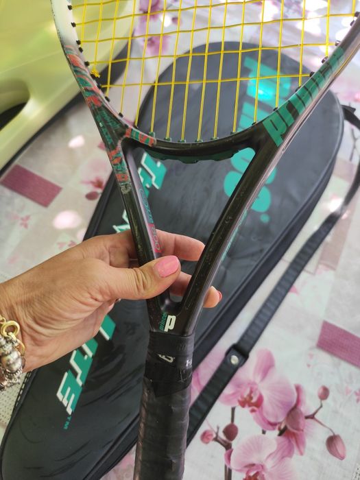 Тенис ракета с кожен калъф Prince 45лв