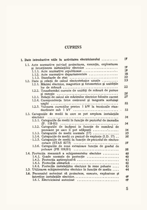 Agenda Electricianului - ediția a IV-a revăzută și completată (1986)