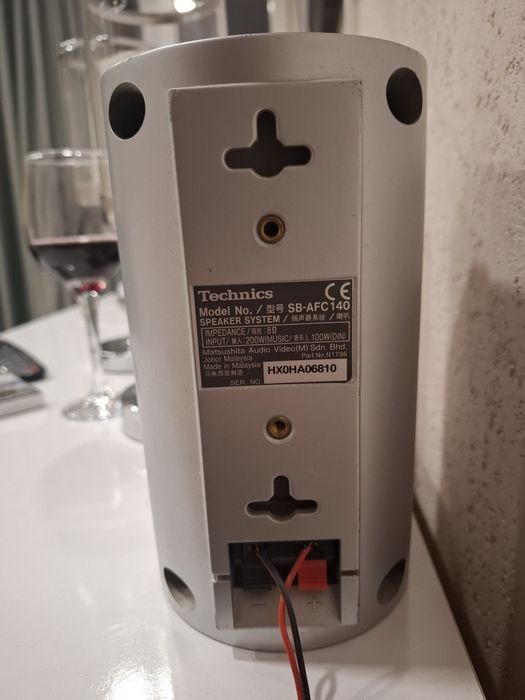 Домашно кино 5.1 Panasonic-Technics Dolby Digital ресивър+5 тонколони+субуфер - общо 550W RMS