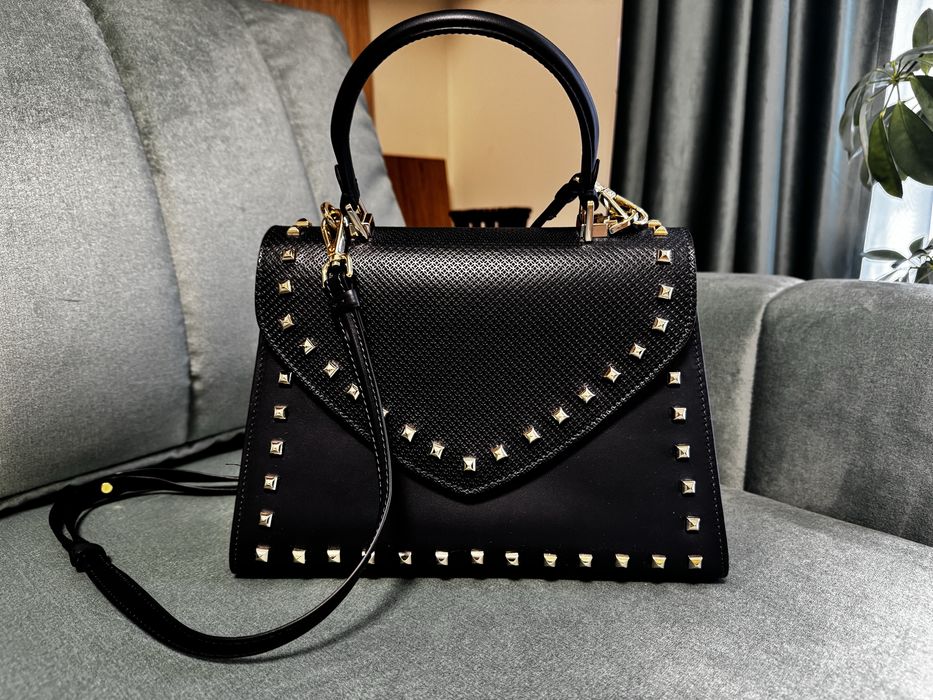 Geanta musette noua din piela