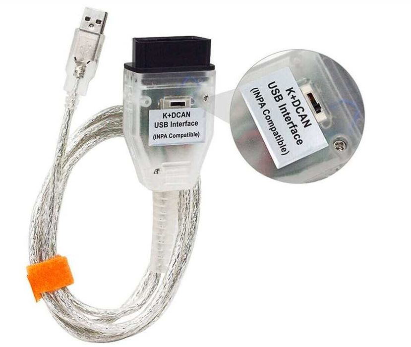 Interfata diagnoza BMW INPA K DCAN cu Switch / Buton  ISTA+ ISTA-D