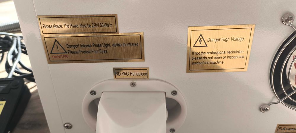 Laser Qswich ND Yag scoate tatuaje/rejuvenare/pete/antiage/ 1000W