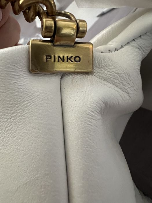 Чанта Pinko от ествесвена кожа