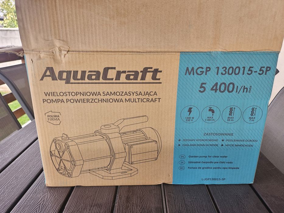 Pompa apa AquaCraft 1300w noua