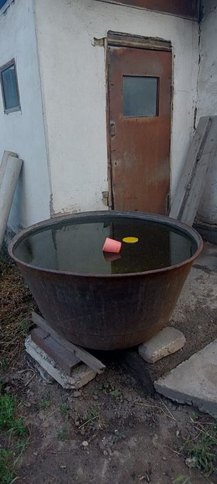 Бочка металлическая большая