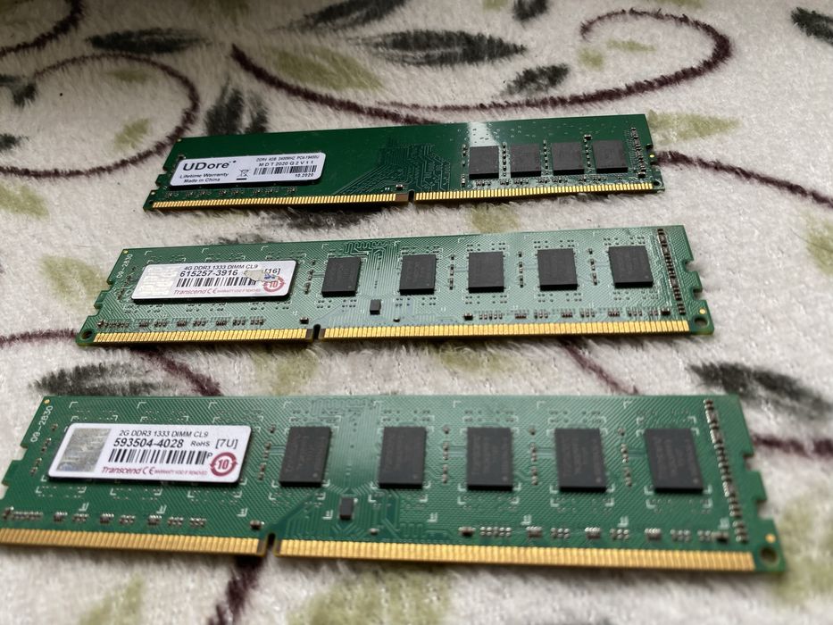 Оперативная память DDR4 - DDR3