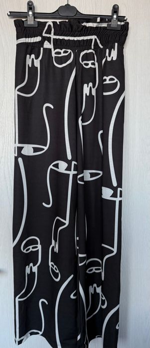 Панталон с широк крачол/спортен комплект/ALESSA/LBD/