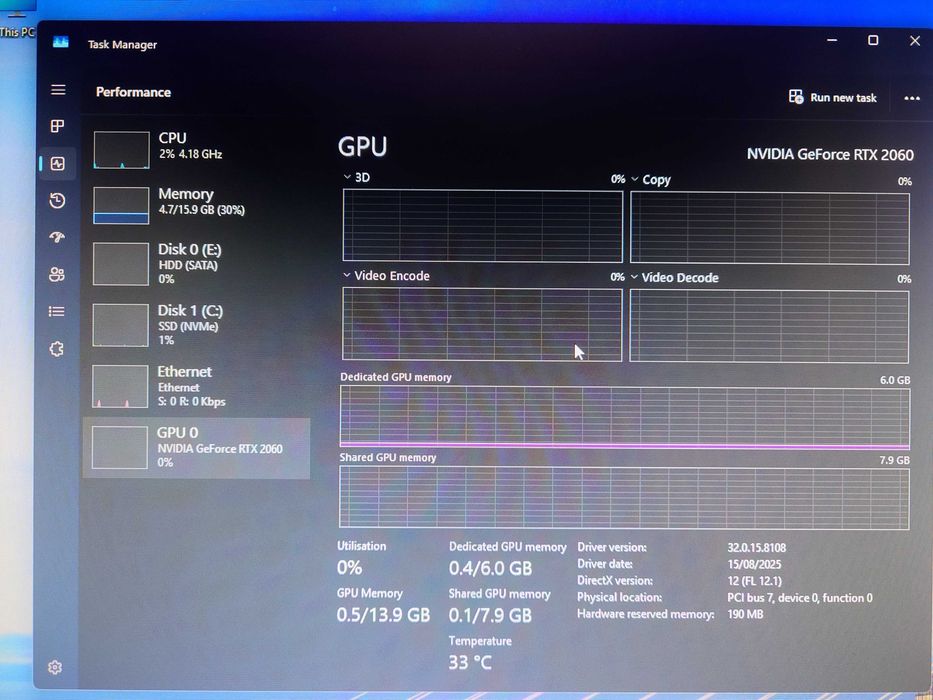 Gaming PC 5600X-2060(3060Ti)-32GB-256