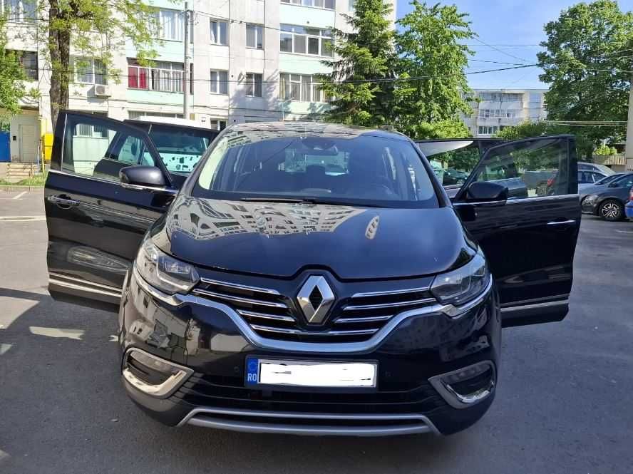 RENAULT ESPACE V 2017 – 1.6 dCi 131 kW / 160 CP, Manuală, 7 Locuri, Negru Metalizat