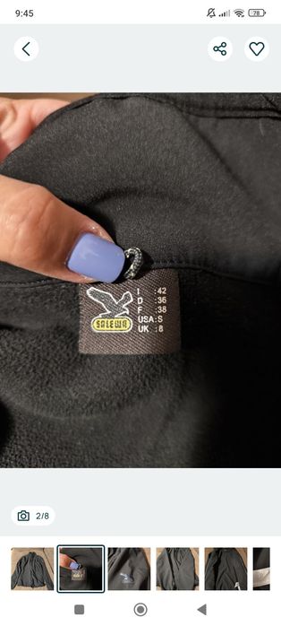 Geaca antivant Salewa S(36)