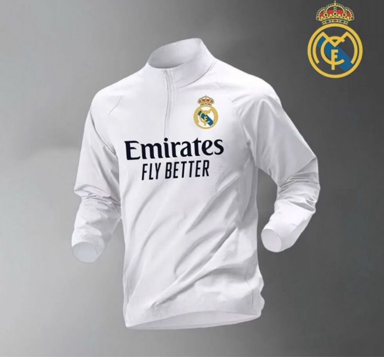 Белая Кофта Real Madrid