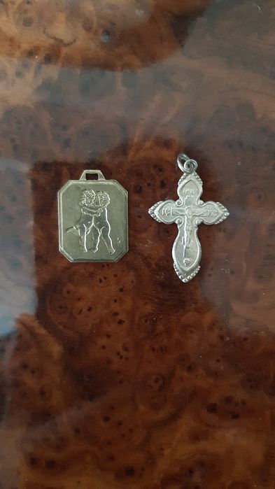 Продам серьги и кулон мельхиор советского времени