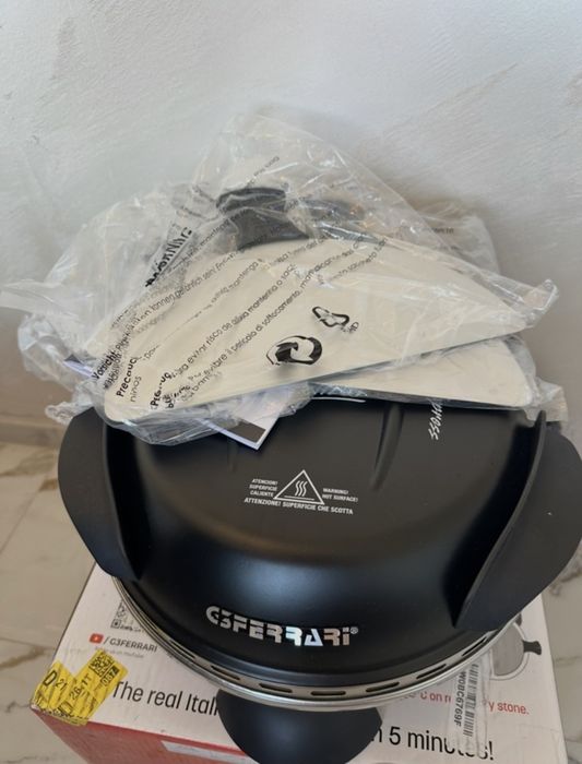 Фурна за пица G3 Ferrari Delizia G10006 / 400°C / Черна