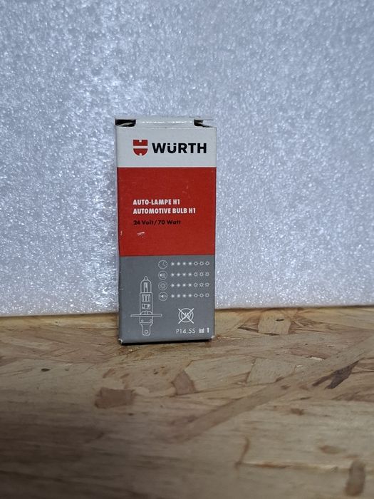 Osram Bec auto H4 , H1 Wurth