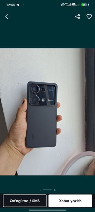 Redmi Note 13 Pro 5G Black ideal xolatda