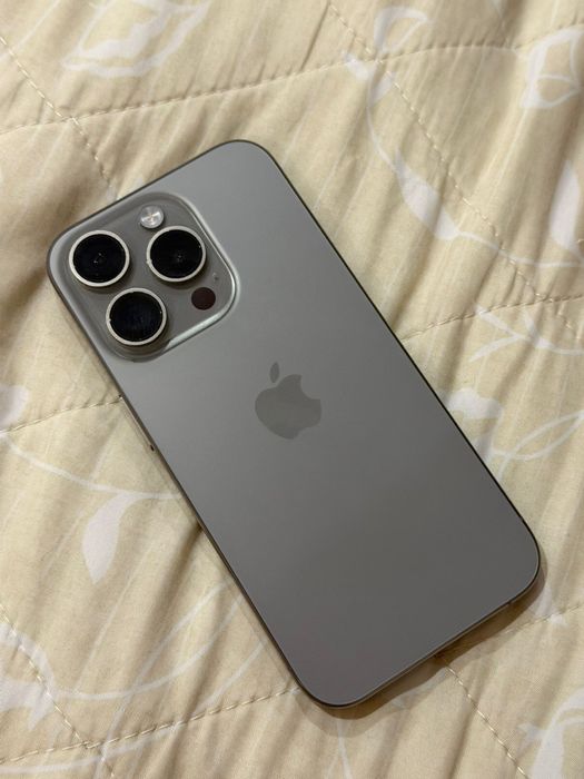 Iphone 15 Pro Natural Titanium