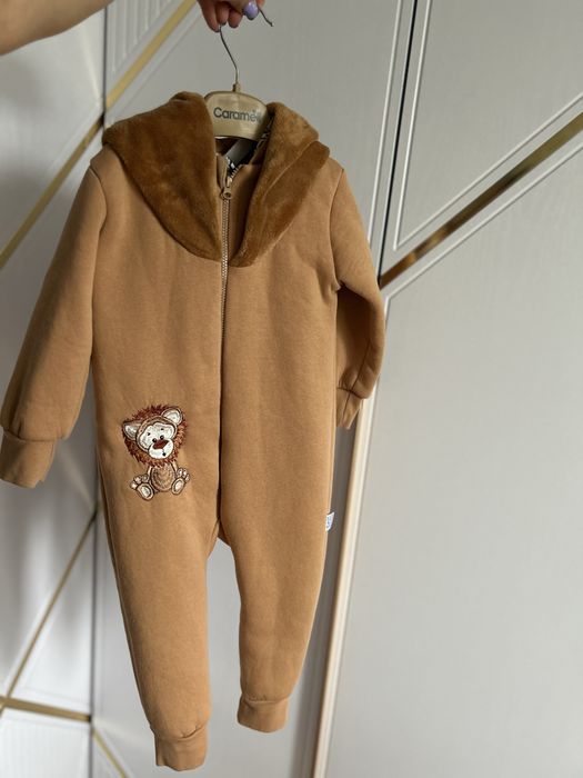 Детский плюшевый комбинезон