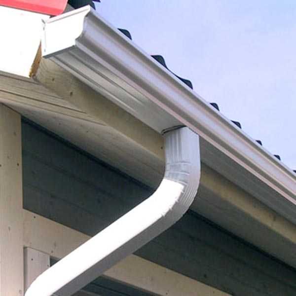 Jgheaburi si burlane rectangulare QUADRA 125/100mm si 150/100mm