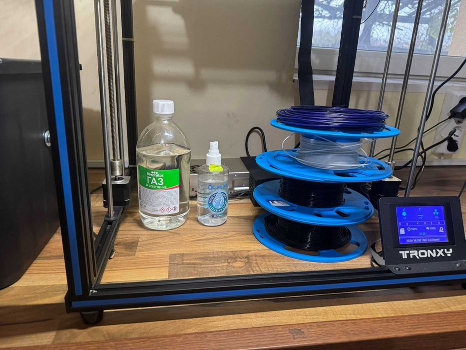3D принтер Tronxy X5SA – напълно изправен
