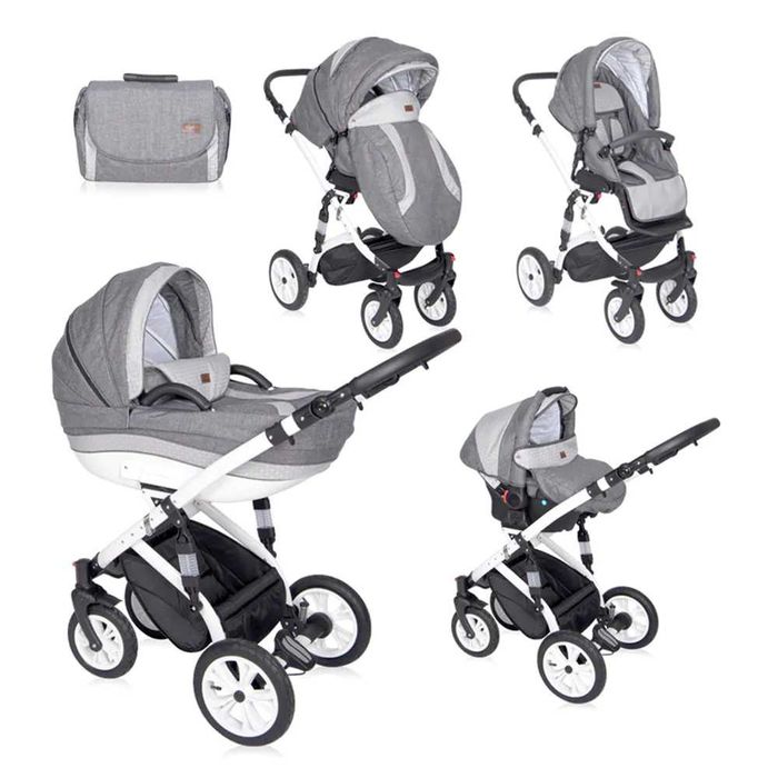 LORELLI  Комбинирана количка GREY
