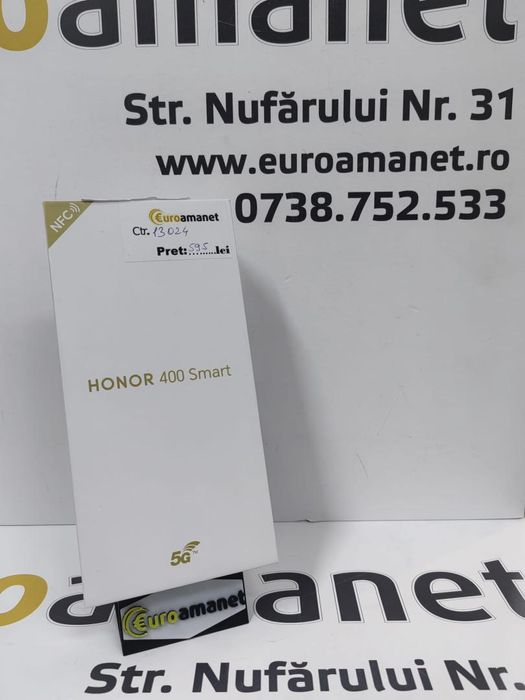 Telefon mobil Honor 400 Smart, 5G, Dual SIM, 128GB-SIGILAT -N-