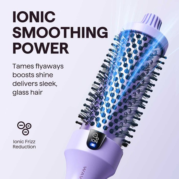 Термо четка Wavytalk Blowout Boost 1.5″, кръгла четка за нагряване за издухан вид