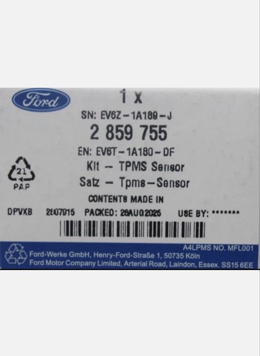 TPMS сензор за Ford