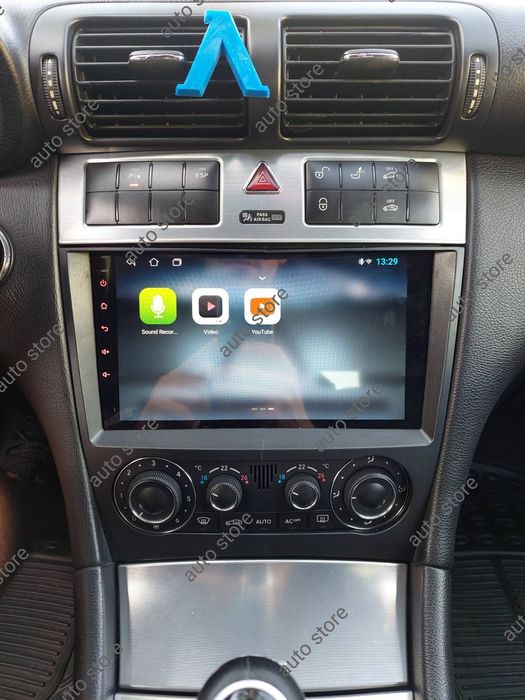 Мултимедия W203 W209 mercedes Андроид навигация android mercedes 04-07