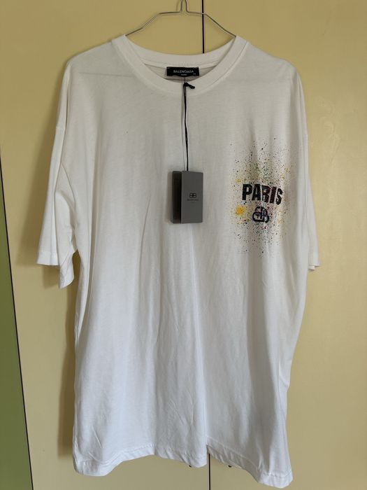 Тениска Balenciaga - oversize
