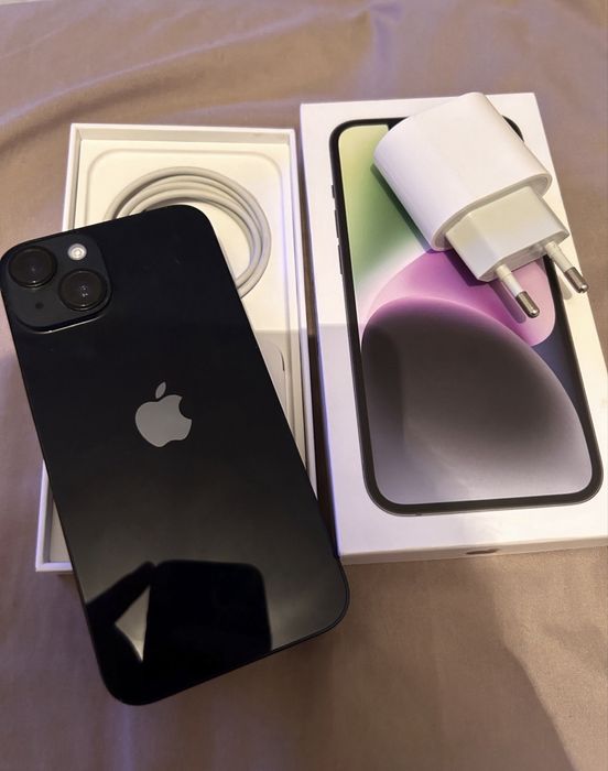 Айфон 14 128/89% черный в идеале!