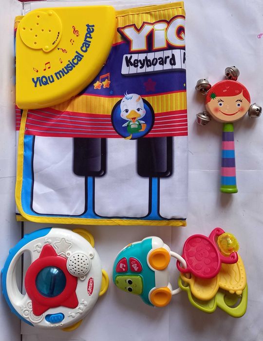 4 jucării interactive pentru copii mici (SH)