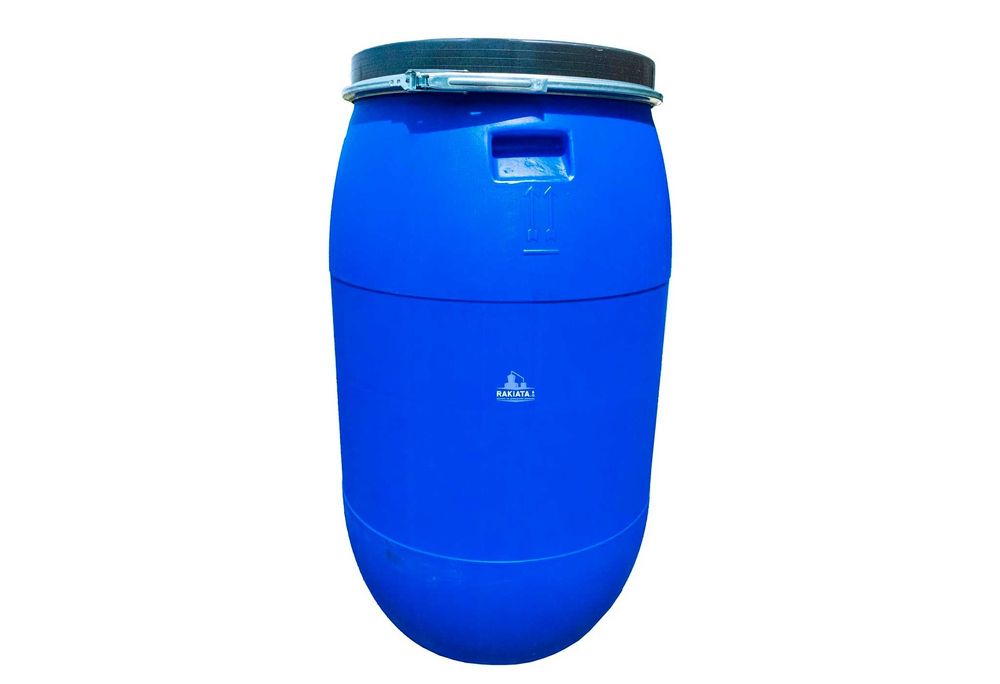 Бидон 220 литра, капак с обръч