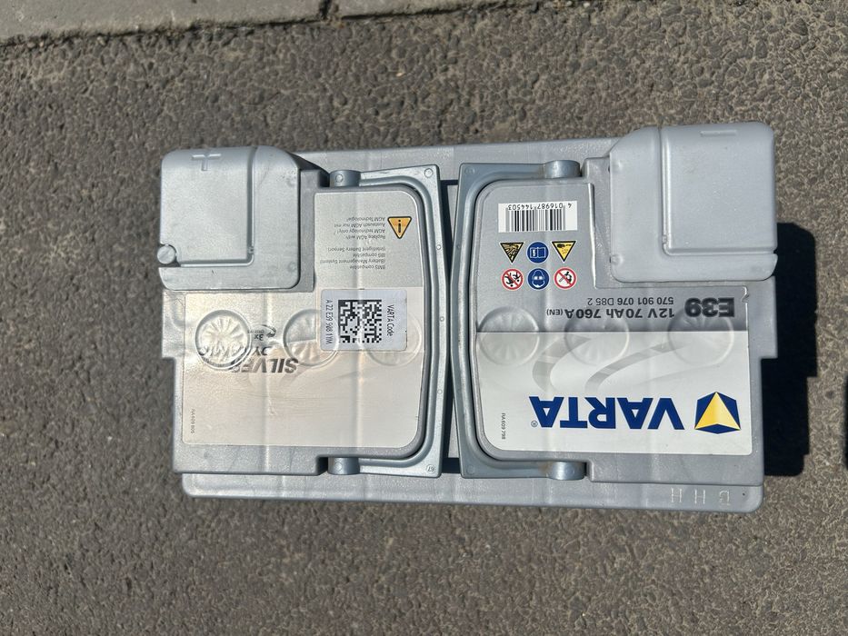 Baterie auto Varta AGM E39 70 Ah 760 A D. 278x175x190