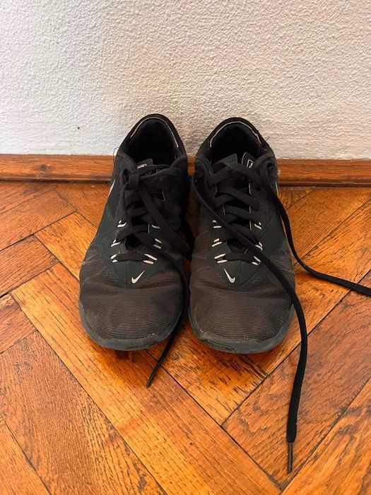 Adidasi Nike negri din panza, marime 41