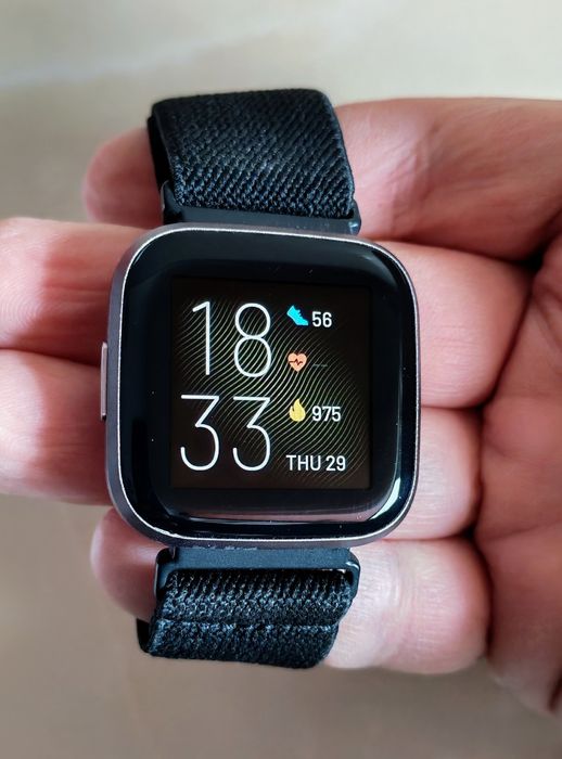 Fitbit Versa 2 Grey impecabil la cutie!